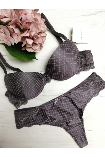 Комплект нижнего белья 56/4601 JANA gray rose Jasmine lingerie Комплект нижнего белья 56/4601 JANA gray rose Jasmine lingerie
