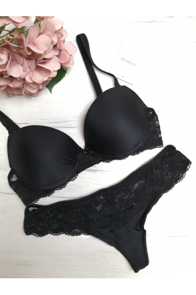 Комплект нижнего белья 41/1211 LUSI black Jasmine lingerie Комплект нижнего белья 41/1211 LUSI black Jasmine lingerie